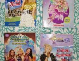 Books (Hannah Montana, Cheetah girls, Fair...