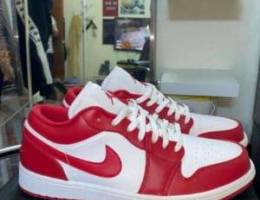 Jordan 1 low RED WHITE