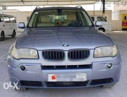 BMW X3 steel grey automatic model 2007 (fo...