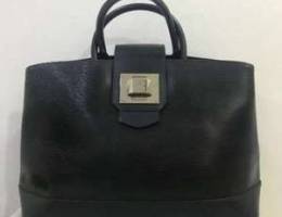 Authentic Louis Vuitton Black Epi GM bag