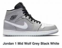 Nike Air Jordan 1 Mid Wolf Grey!