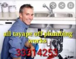 Any type of plumbing work