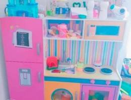 Kids wooden kitchen