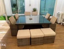 8 seater outdoor dining set