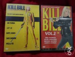 Kill Bill part1 and 2 DVD