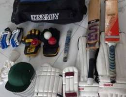 25 BHD Cricket kit ,gloves,balls,bats,pads...