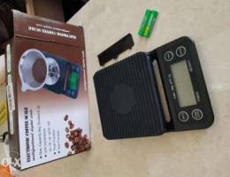 Electronic coffee scale