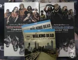 The Walkind Dead comic Vol1+2 plus Walking...