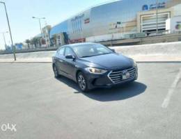 Hyundai Elantra 2017 middle option car .34...