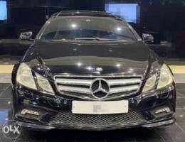 Mercedes E350 AMG coupe 2011