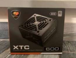 NEW XTC power supply 600 watts 80+