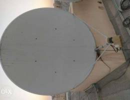 Satellite with receiver