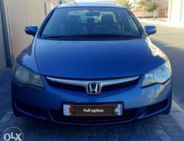 Honda civic 2008 Full option sunroof witho...