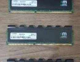 Selling a three peice RAM DDR3 Mushkin 3 e...