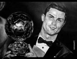 Cr7 hand drawn artwork for sale