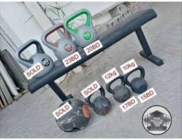 Kettlebells selling separately