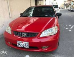 Honda civic coupe 2005