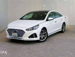 Hyundai Sonata 2.0L Full Option White 2018...