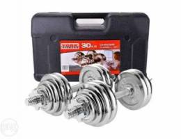 York Fitness Brand new 30 Kg Dumbbell set