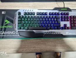 Hz gaming keyboard and mouse with mouse pa...