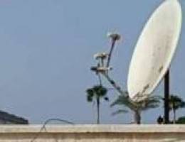 new satellite dish fixing