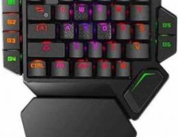 Single-Hand Mechanical Gaming Keyboard.