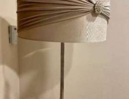 Floor lamp, aluminum Good as new