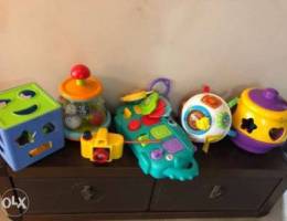 New Fisher price toys