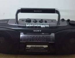 Sony Radio cassette recorder