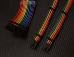 24 pin + 2x8 pin . Rainbow extension psu c...