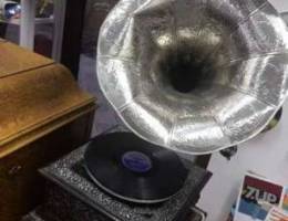 for sale gramophone with the disk