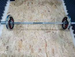 5ft bar with 7.5kg Ø¨Ø§Ø± Ù¥ ÙÙˆØª Ù…Ø¹ Ù§.Ù¥ ÙƒÙŠÙ„Ùˆ