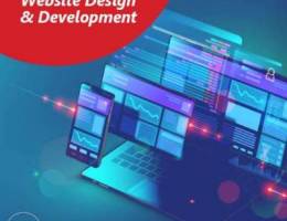 ~+$-$% Website Design & Development