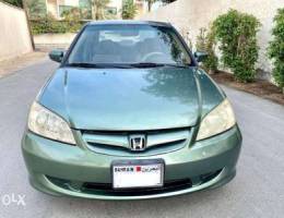 2005 Honda civic for sale green colour