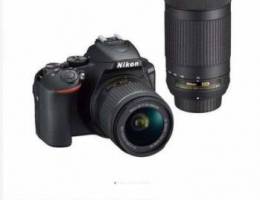 Nikon D5600 with lenses