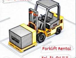 Forklift (3 ton) For Rent