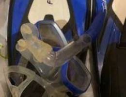 Aqua Lung sport flexor fins flippers And d...