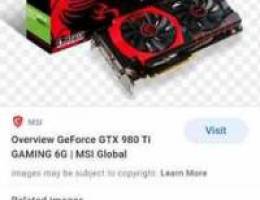 Wanted/Searching for GTX 980Ti