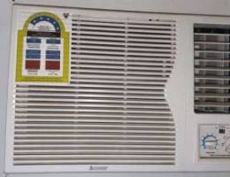 chigo window AC almost new 1.5 ton for sal...