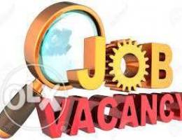 Urgent vacancy only for Indian nationality