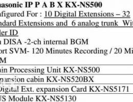 Panasonic PABX latest System & UPS System