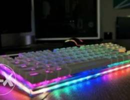 MotoSpeed K87S Wired Mechanical RGB Keyboa...