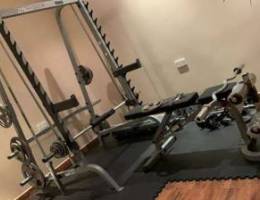 FOR SALE- BODY SOLID SMITH MACHINE Price-6...