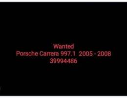 Wanted - Porsche Carrera 997.1 2005 to 200...