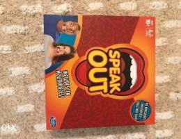 Speak out fun family game