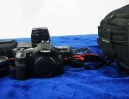 Canon 60D AND 55-200mm,50mm, EXTERNAL FLAS...