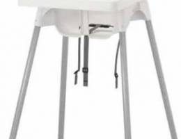 Safety High chair with belt