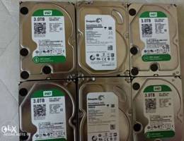 Western digital/Seagate 3 TB heard drive a...