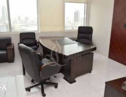 Fully furnished office in the seef distric...