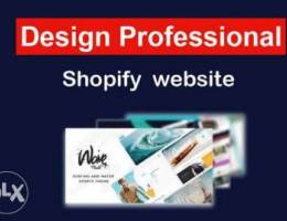 we design shopify dropshipping website, sh...